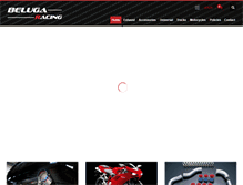Tablet Screenshot of belugaracing.com